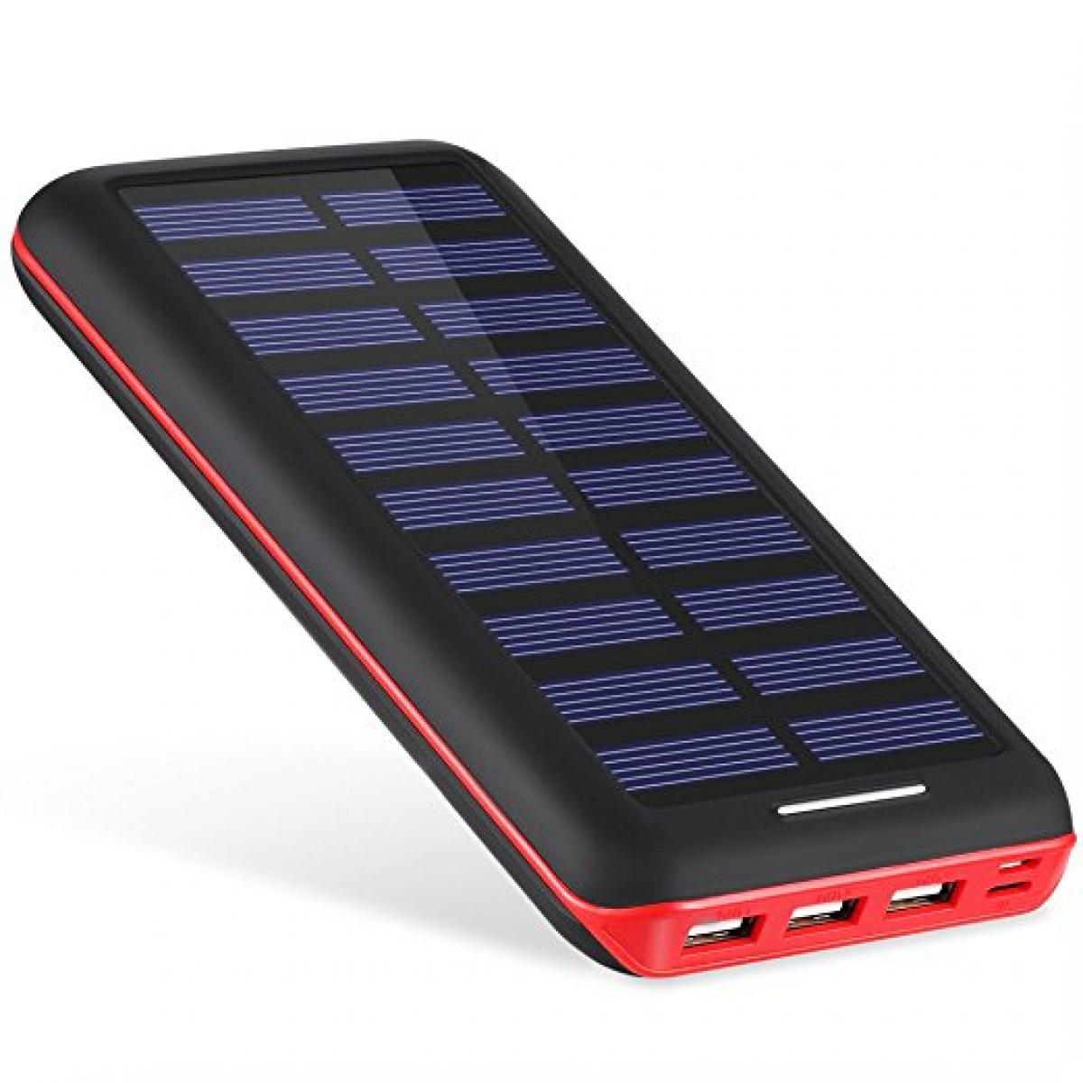 AKEEM Solar Powered Portable Charger