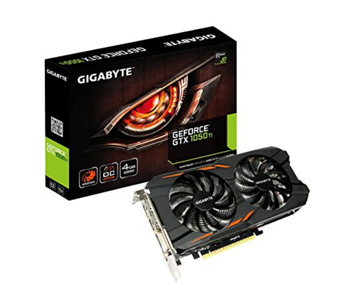 Gigabyte Nvidia GTX 1050 Ti Windforce OC 4GB