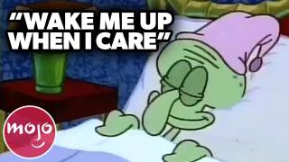 Top 10 Times Squidward was the Most Relatable Character on SpongeBob SquarePants