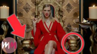 Top 10 References You Missed in Taylor Swift's Look What You Made Me Do