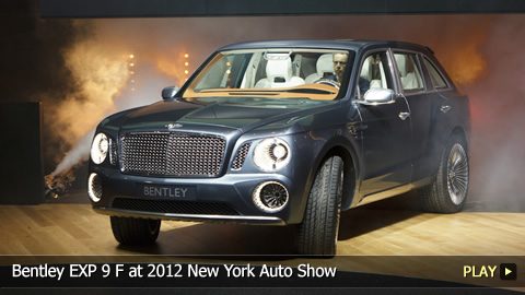 Bentley EXP 9 F at 2012 New York Auto Show