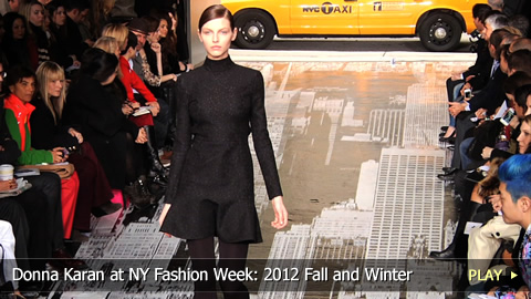 Donna Karan at New York Fashion Week: 2012 Fall and Winter Collection