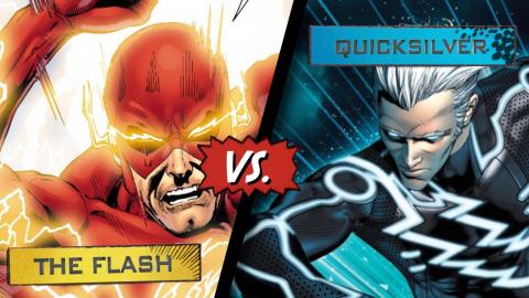 The Flash VS. Quicksilver
