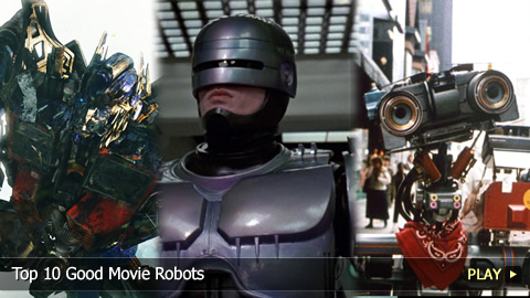 Top 10 Good Movie Robots