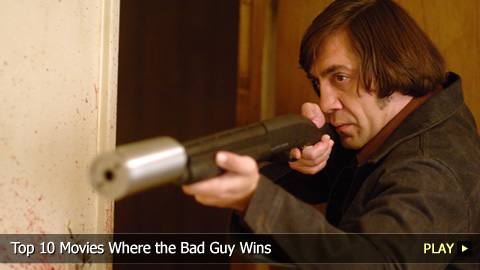 Top 10 Movies Where the Bad Guy Wins