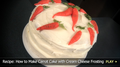 Recipe: How to Make Carrot Cake with Cream Cheese Frosting