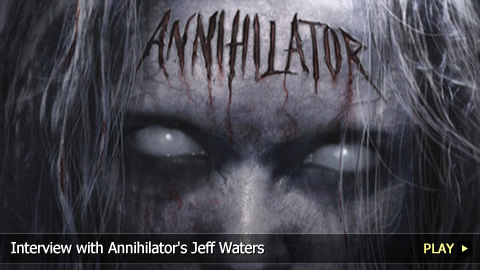 Interview with Annihilator's Jeff Waters