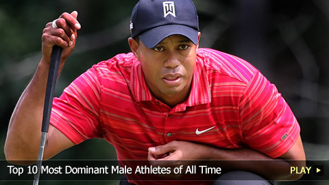 Top 10 Most Dominant Male Athletes of All Time