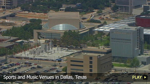 Sports and Music Venues in Dallas, Texas