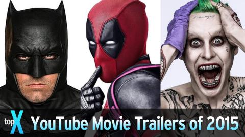 Top 10 YouTube Movie Trailers of 2015