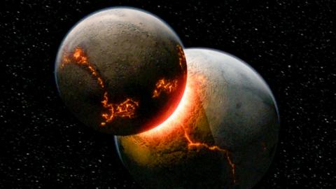 What If Earth Crashed Into Another Planet?