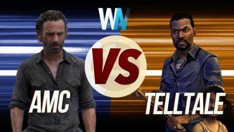 AMC's The Walking Dead VS Telltale' s The Walking Dead