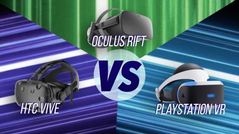 HTC Vive vs Oculus Rift vs Playstation VR!