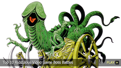 Top 10 Ridiculous Video Game Boss Battles