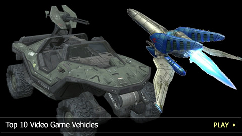 Top 10 Video Game Vehicles 