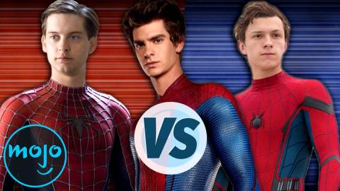 Tobey Maguire vs Andrew Garfield vs Tom Holland as Spider-Man