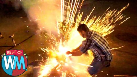 Top 10 Crazy Fireworks Fails - Best of WatchMojo