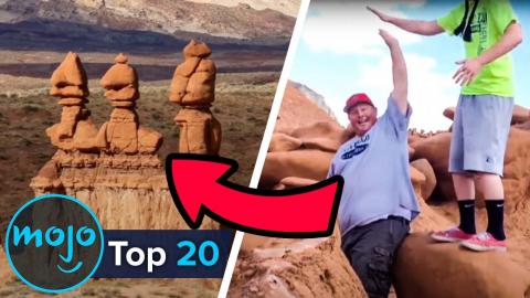 Top 20 Natural Wonders Ruined by Morons