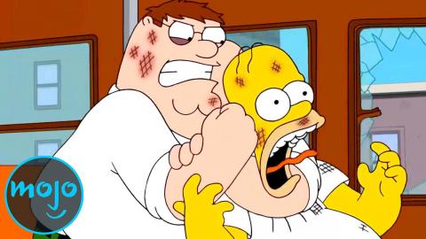 Top 10 Entertaining Family Guy Fights