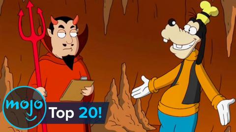 Top 20 Times TV Shows Made Fun Of Disney