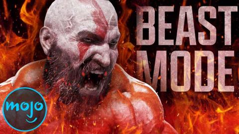 Top 10 Times Kratos Went Beast Mode