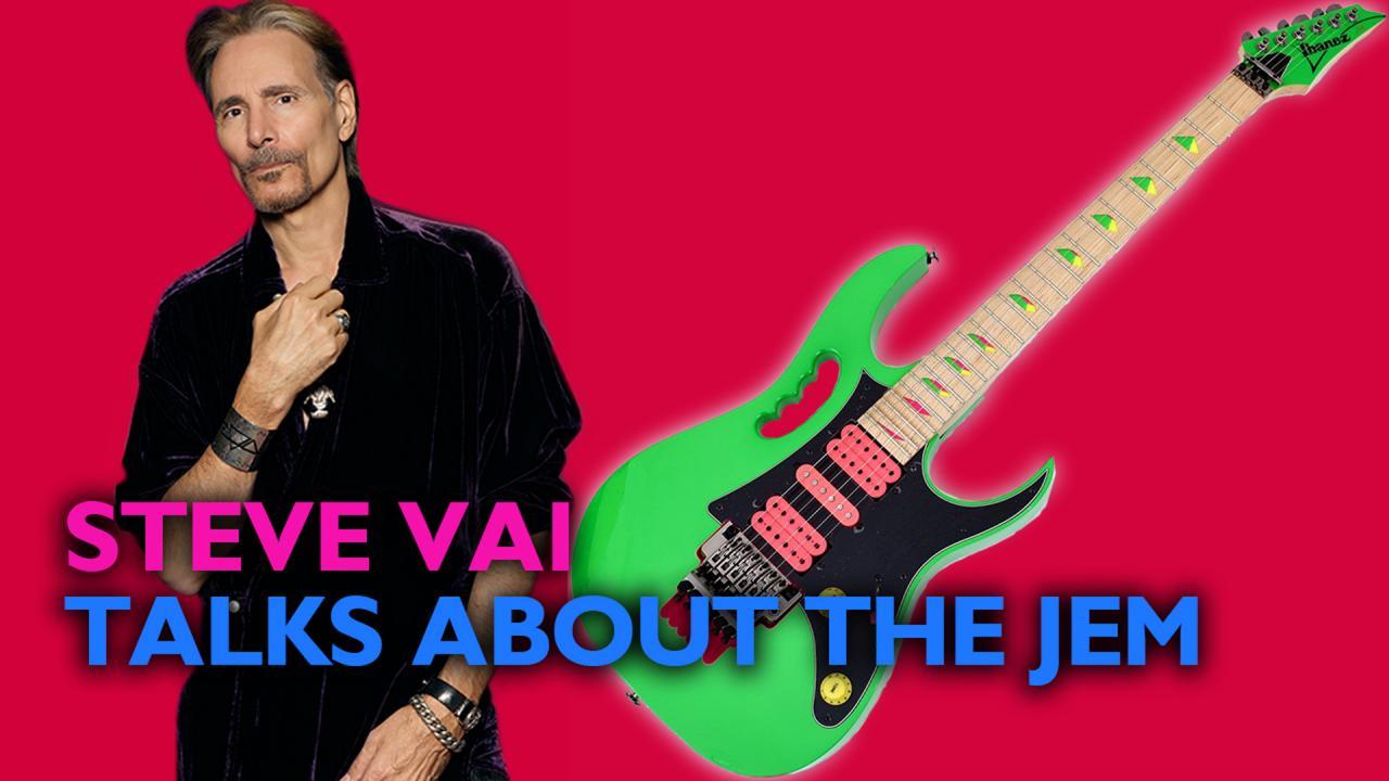 Steve Vai On The Story Behind The JEM Guitar