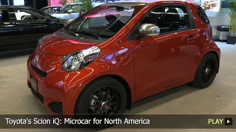 Toyota's Scion iQ: Microcar for North America