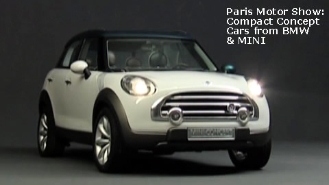 Paris Motor Show: Compact Concept Cars from BMW & MINI