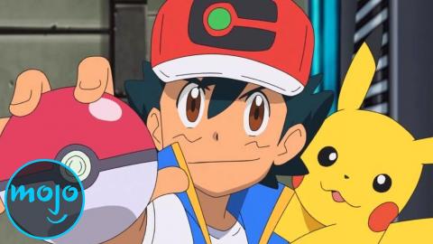 top ten crossover friends for Ash ketchum of pokemon  (anime/cartoon)