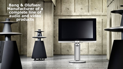 Bang & Olufsen Eletronics