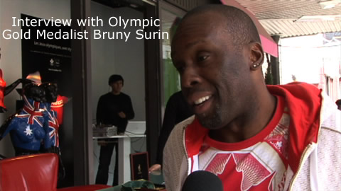 Interview with Olympic Gold Medalist Bruny Surin