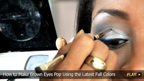 How To Make Brown Eyes Pop Using the Latest Colors
