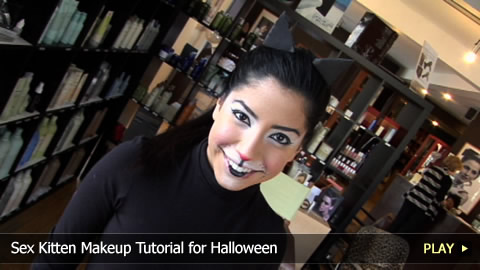 Sex Kitten Makeup Tutorial for Halloween