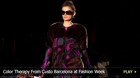 Color Therapy From Custo Barcelona at Fashion Week
