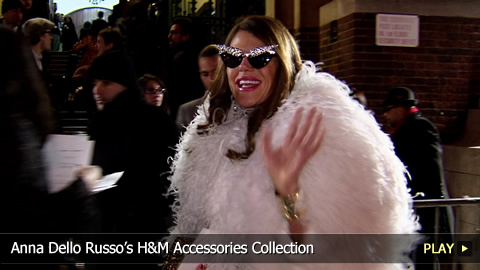 Anna Dello Russo’s H and M Accessories Collection