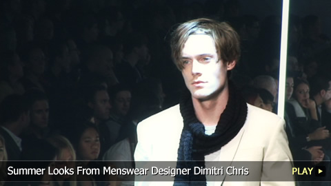 Summer Looks From Menswear Designer Dimitri Chris