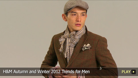 H and M Autumn and Winter 2012 Trends for Men