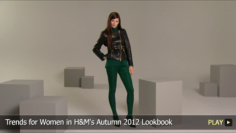Trends for Women in H&M's Autumn 2012 Lookbook 