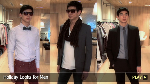 Holiday Looks for Men
