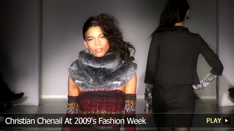 Christian Chenail At 2009's Fashion Week