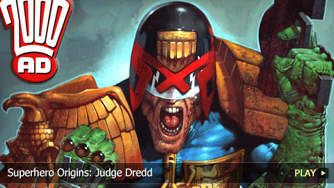 Superhero Origins: Judge Dredd 