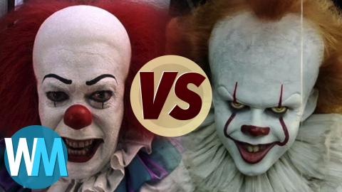 Pennywise The Clown (1990) Vs. Pennywise the Clown (2017)