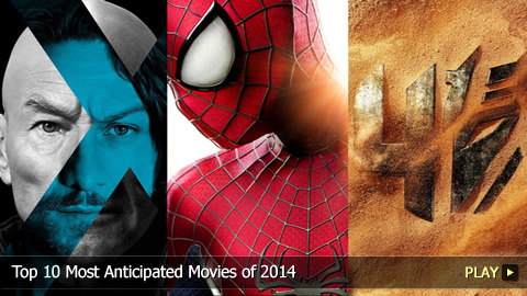 Top 10 biggest Movie projects for 2014.