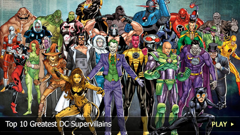 Top 10 Super-heroes & Super-villains that are equally matched