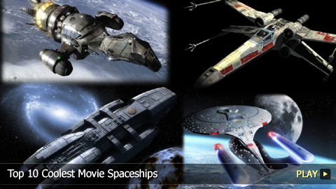 spaceships from individual franchises I.e stargate, star trek, star wars, ect...