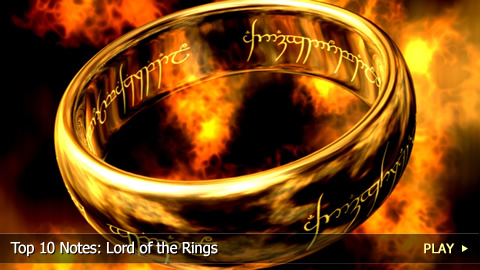 Top ten Great things about how the Lord of the Rings Trilogy