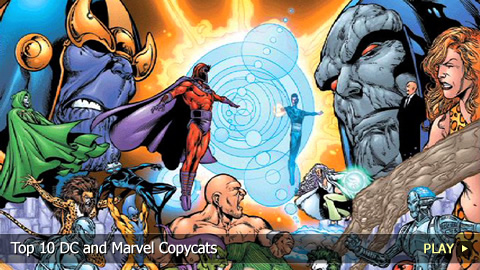 Top 10 DC and Marvel Copycats