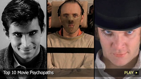 Top 10 Movie Psychopaths