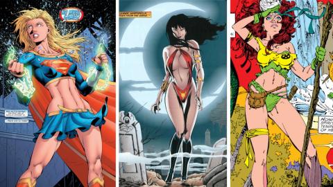 Top 10 Sexiest Female Comic Book Characters of All Time