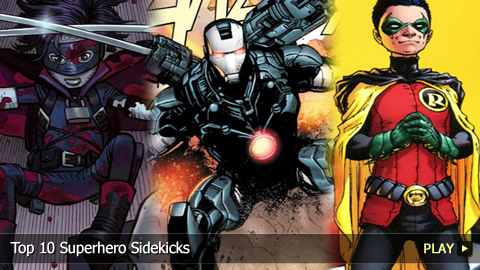 Top 10 comic book Sidekicks Graduations 